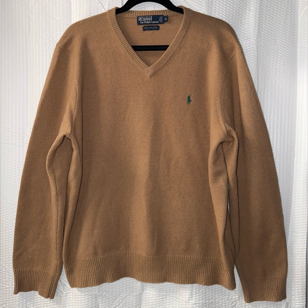 Polo Ralph Lauren Mens 100% Lambs Wool Sweater Size XL
